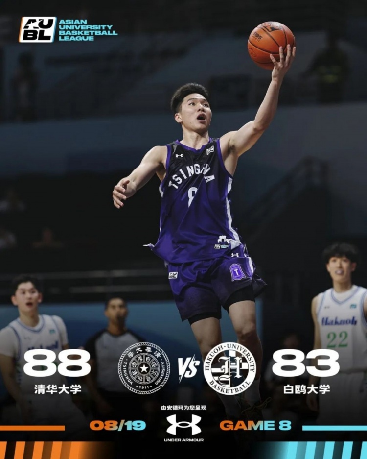 媒体人：与白鸥大学交手后 有清华男篮队员收到B联赛经纪人邀约